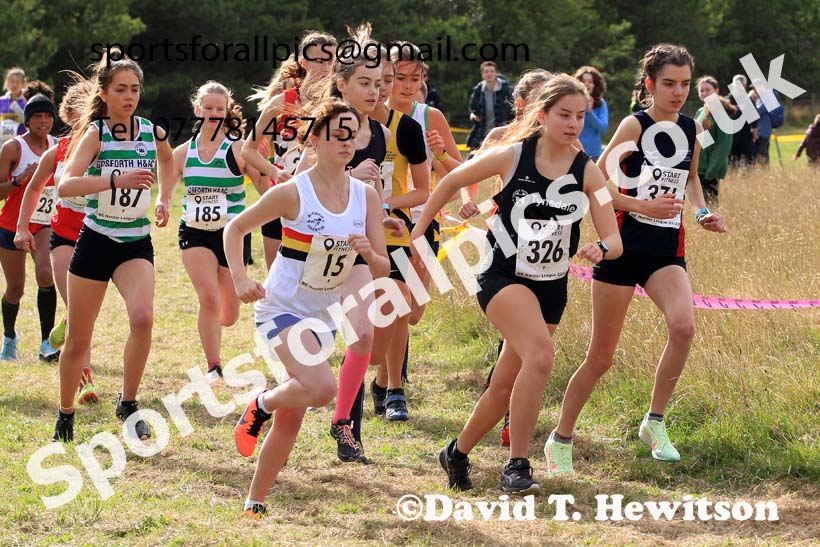 Womens under-17s and under-20s 2022 NEHL Druridge Bay, Northumberland, Sunday, October 9th. Photo: David T. Hewitson/Sports for All Pics